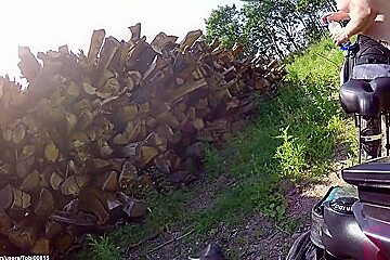 Nb04 Clip: Pissing Nude In Nature Noticing A Car Driving By Nearby (with Commentary)