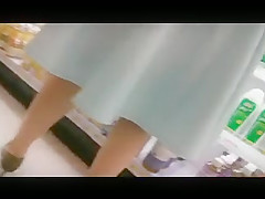 Nerd Gets the Upskirt Treatment
