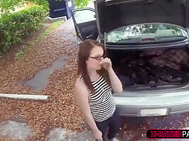 Nerdy Hot Chick Gets Hammered By Shawn