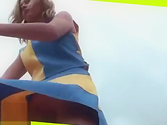 Netball player upskirt