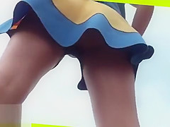 Netball player upskirt