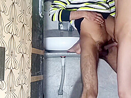 Nethu Play Hard Sex With Her Bf, In Bathroom
