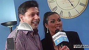 News Anchor Got Her Pussy Filled With Cum