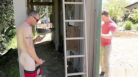 NextDoorRaw Mark Longs FIRST cock RAW!