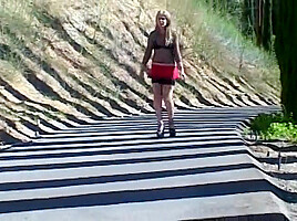 Nice Blonde Takes A Stranded Man In, Fucks Him Because She Cares