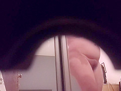 Nice angles of busty blonde wifes big jugs and hairy pussy