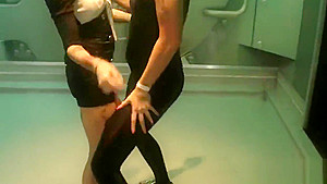 Nice hotties suck dick and enjoy fucking and gangbang