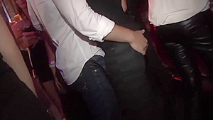 Nightclub orgy session starring numerous hot babes