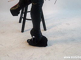 Nika N Black Boots And Body 2 - Sex Movies Featuring Nudebeauties