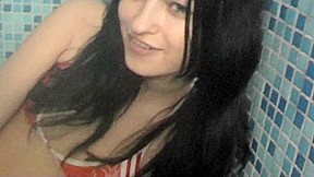 Nika in hot homemade porn video showing a beautiful chick