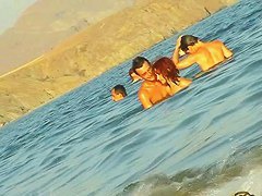 Nude beach images with sexy babes