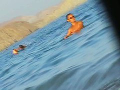 Nude beach images with sexy babes