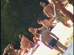 Nude beach sexy girls craze video