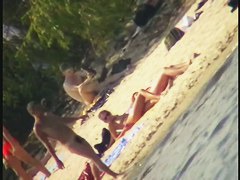 Nude beach sexy girls craze video