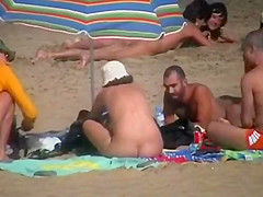Nudists Spyied At Fuerteventura Island Beach