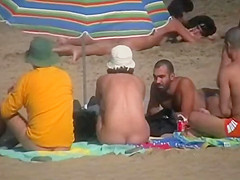 Nudists Spyied At Fuerteventura Island Beach