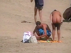 Nudists Spyied At Fuerteventura Island Beach