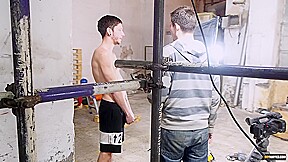 Obedient twinks tormented and fucked in rough raw foursome