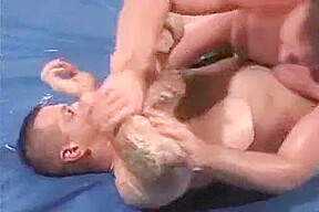 Oil Wrestling
