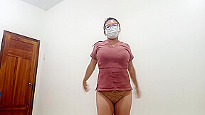 Old Office Cleaner Starts In Homemade Porn At Her Workplace