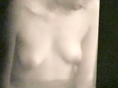 Only the view on enticing natural boobs shot in shower nri100 00
