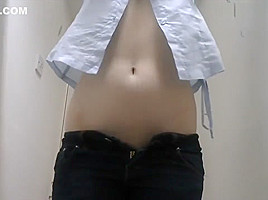 Open shirt navel play