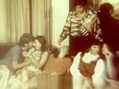 Ordinary Evening Turns in a Fervent Orgy (1960s Vintage)