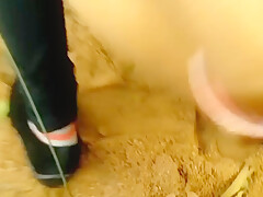 Outdoor Anal Fuck In Jungle