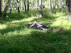 Outdoors, the spies on how masturbates milf in early pregnancy Fetish on the meadow