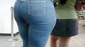 PHAT ASS IN JEANS
