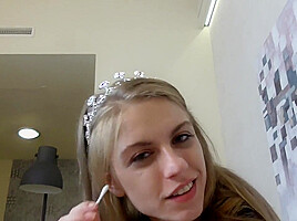 POV dirty nose and ear wax slave of Princess Kirstin! by Femdom Austria