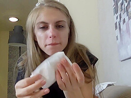 POV dirty nose and ear wax slave of Princess Kirstin! by Femdom Austria