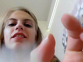 POV dirty nose and ear wax slave of Princess Kirstin! by Femdom Austria
