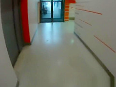 POV fucked babe filmed in public
