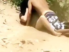 Paki Couple At Beach Fucking