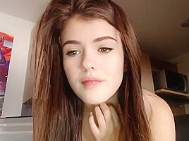 Per Fection In Small Tits Rebecca In The Kitchen