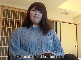 Perfectly voluptuous Japanese hotwife caught having sex by husband