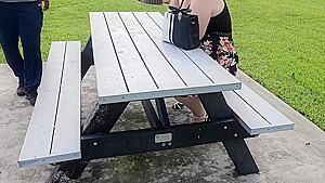 Perverted Stranger In Public Park Try To Get Me To Take My Panty Off