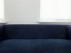Petite amateur rides cock at casting