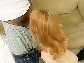 Petite redhead teen 18+ with a sweet ass reveals her passion for black cock