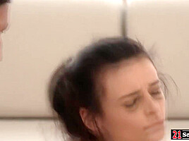 Petite russian house getting ass fucked after doing chores