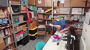 Petite teen 18+ Shoplifter Gets Caught Stealing And Fucked