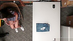 Petite teen 18+ Shoplifter Gets Caught Stealing And Fucked