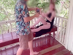 Photographer Fucking Thai Model Outdoors
