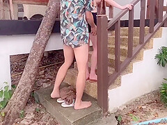 Photographer Fucking Thai Model Outdoors