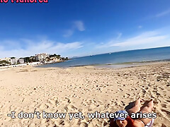 Picking Up A Big Ass Cuban From The Public Beach With Rosie Cage