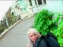 Picking up MILFs and fucking them on the street