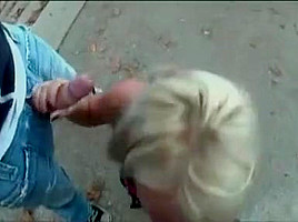 Picking up MILFs and fucking them on the street
