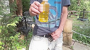 Piss in a bottle outside and drink some of my piss #8