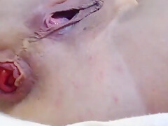 Play With Both Holes And Gape Panty Fetish